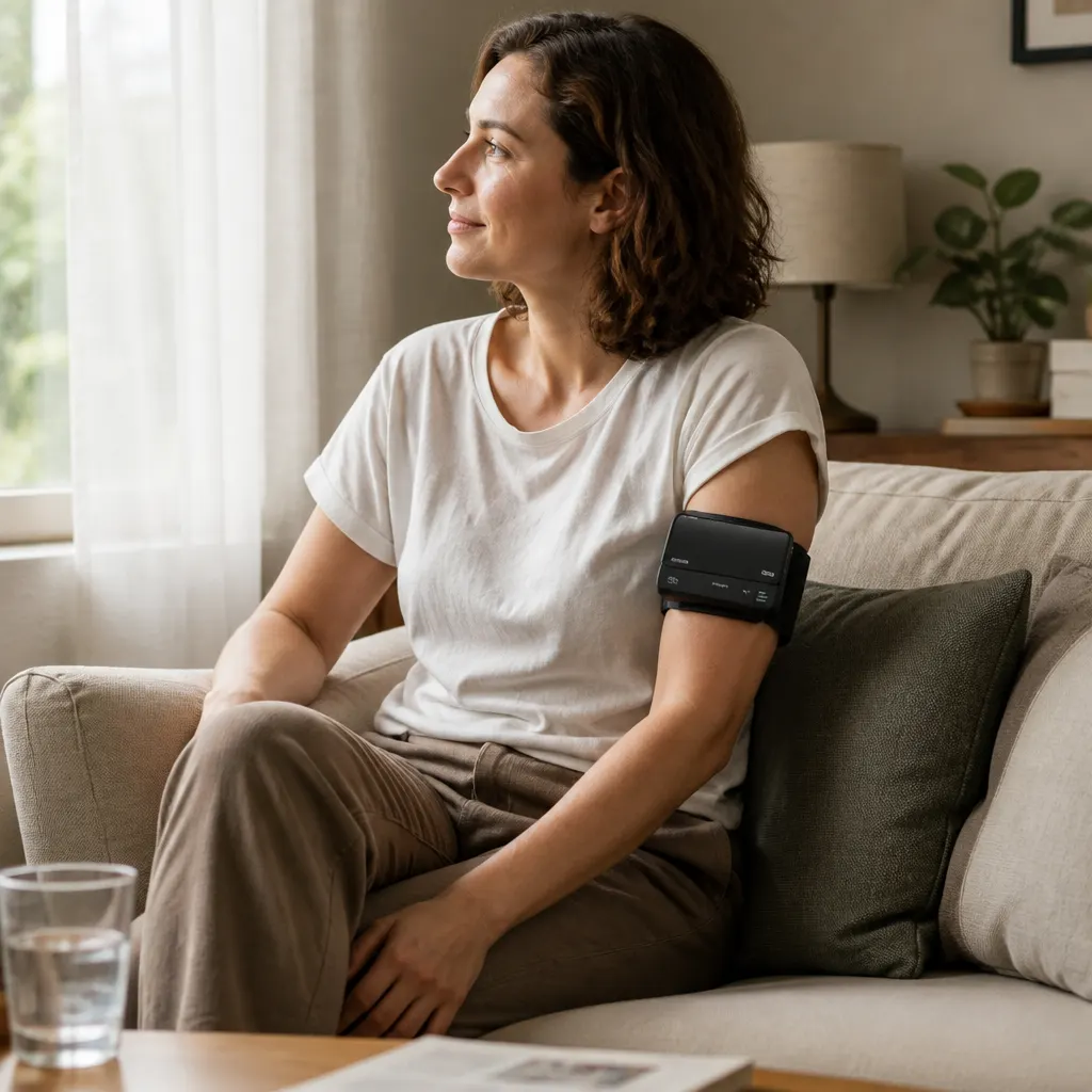 J761 Upper Arm Electronic in everyday use